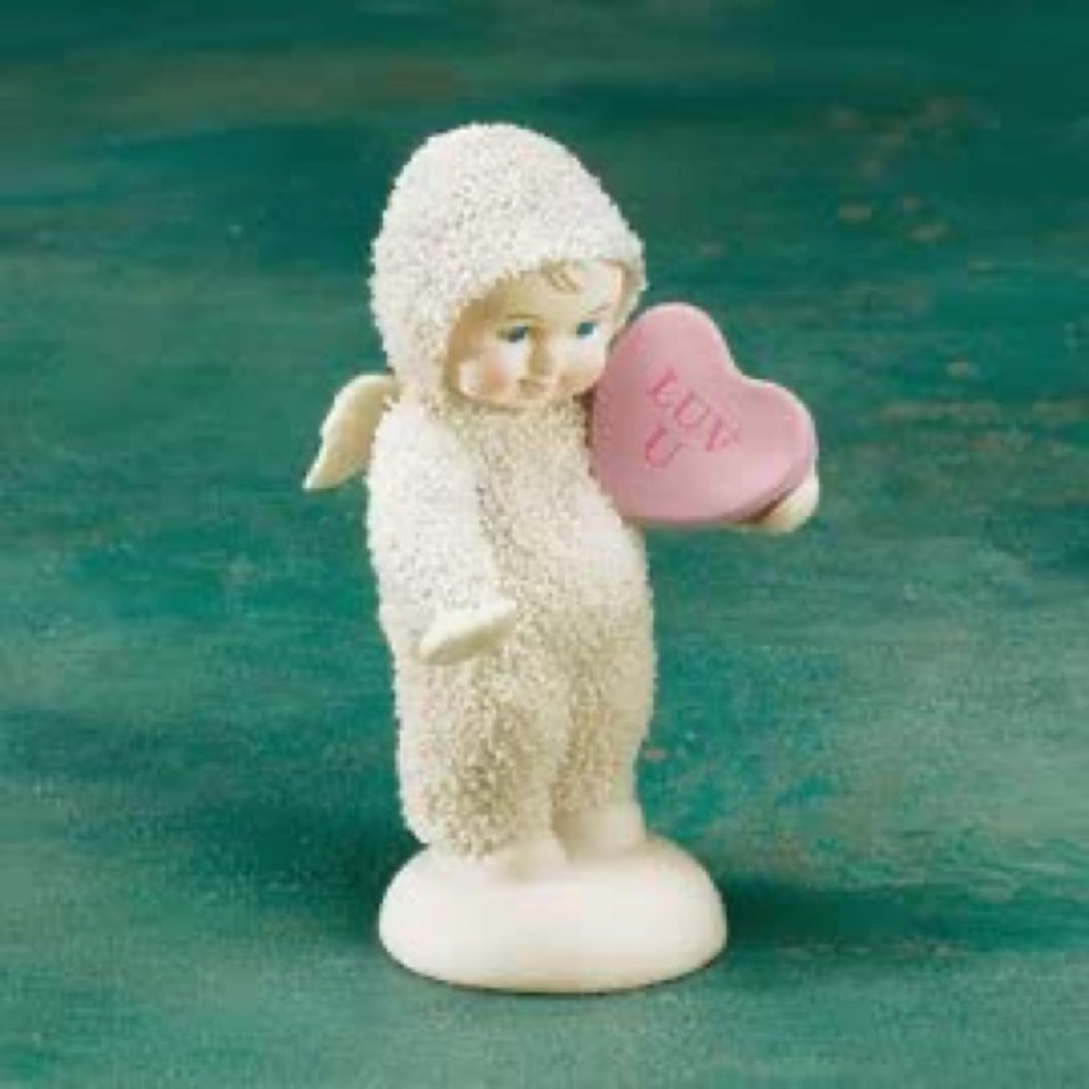 Dept 56 Snowbabies "Luv U" 2003